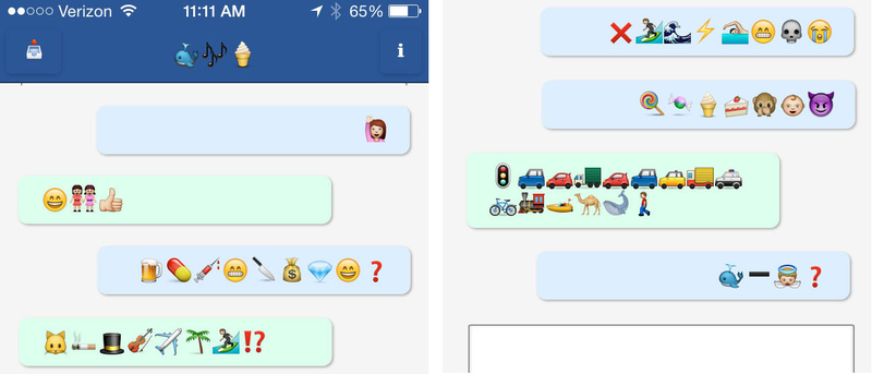 Illustration for article titled My Day on the Emoji-Only Social Network, Translated (I Think)